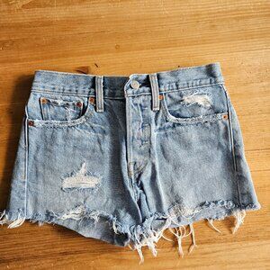 Levi Strauss & Co Jean Shorts, Size 27
